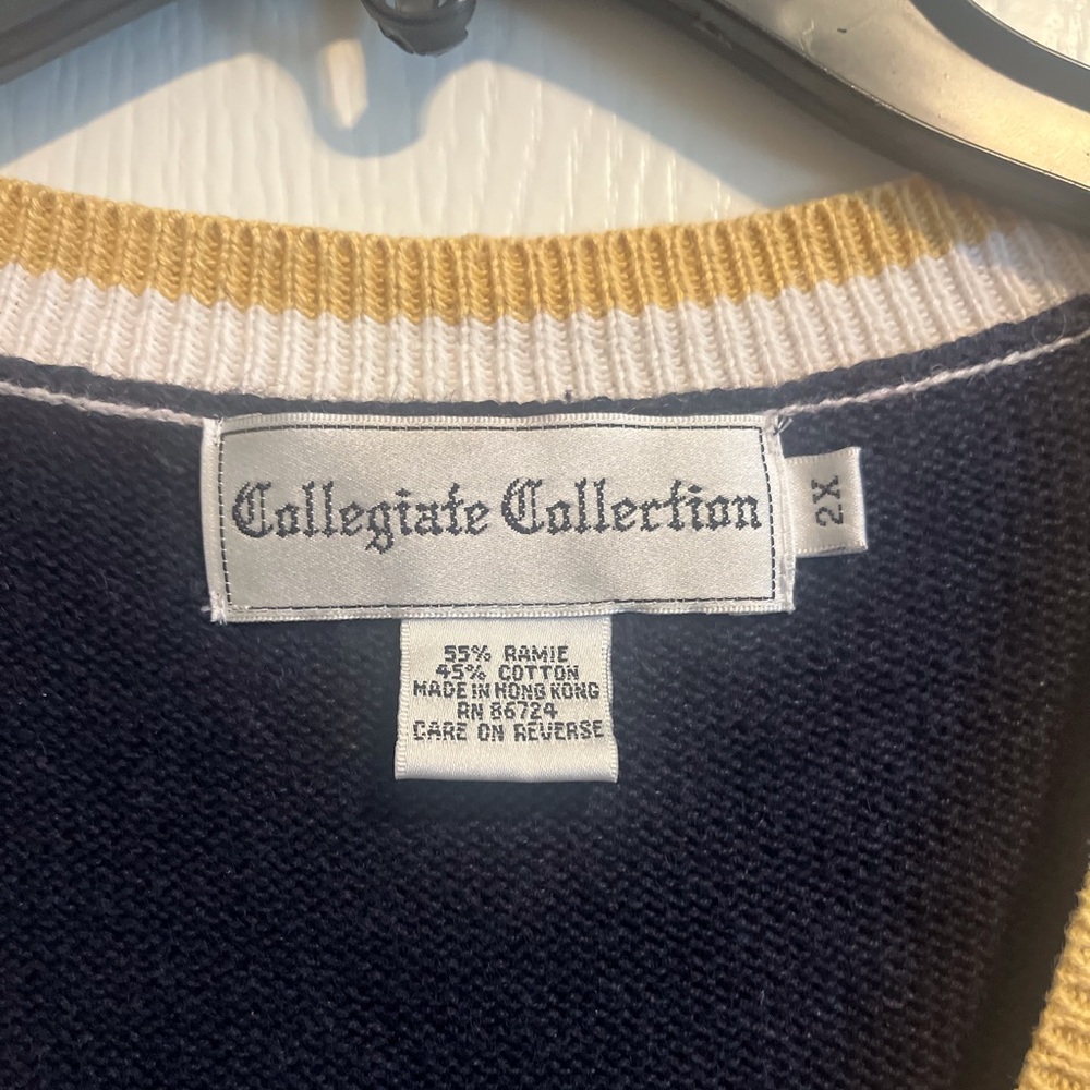 Ga Tech Sweater Vest .